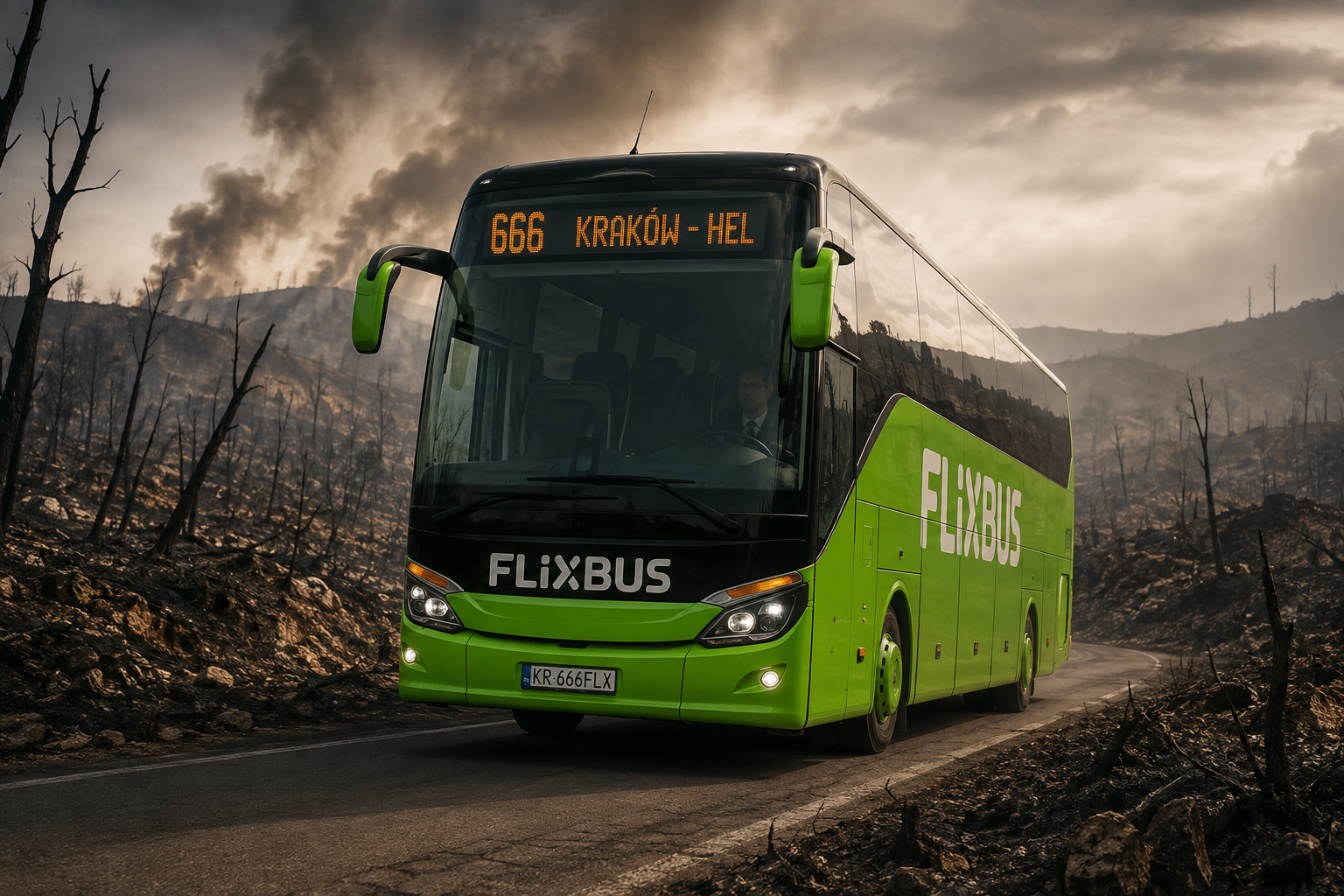 “Flixbus Highway: Krakow–Hel linija 666" - slika 1